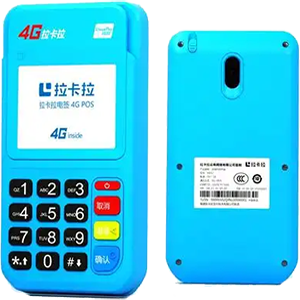 余姚拉卡拉电签版扫码POS机